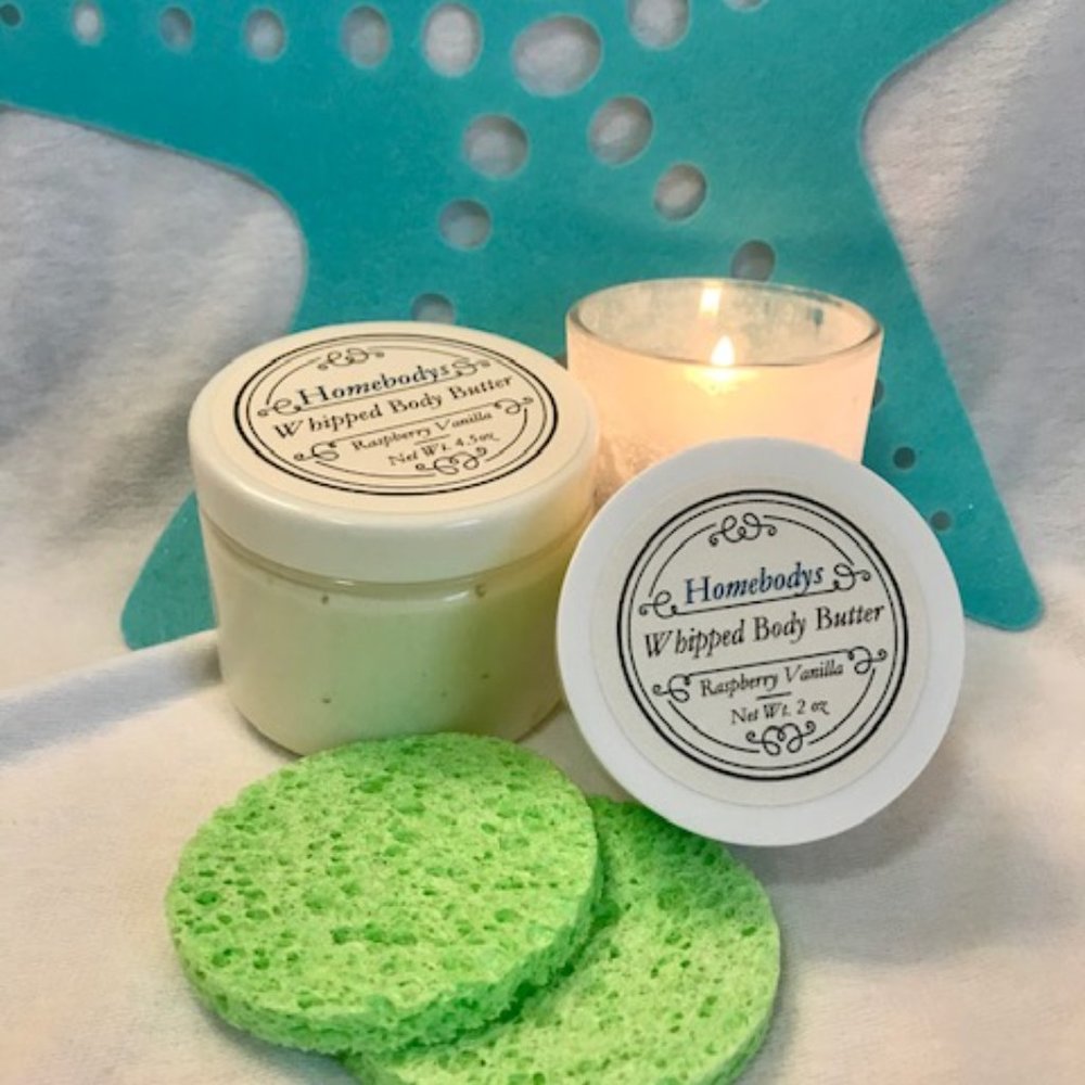 Whipped Body Butter Raspberry Vanilla Organic 2oz - Picture 5 of 5